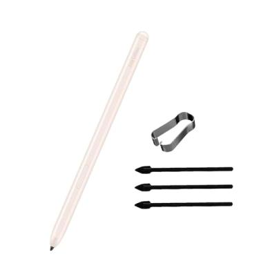Imagem de Caneta de substituição Galaxy Z Fold 4 5G para Samsung Galaxy Z Fold 4 5G S Pen Galaxy S Pen Edition Touch Stylus apenas com pontas (bege)