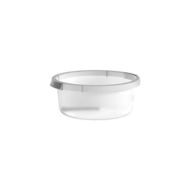 Imagem de Bacia Alça Multiuso Resistente Cozinha Lavanderia 5l Flow Ou, Natural