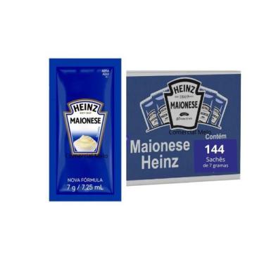 Imagem de Caixa Atacado Nova Maionese Tradicional Heinz Cozinha Condimento Lanch