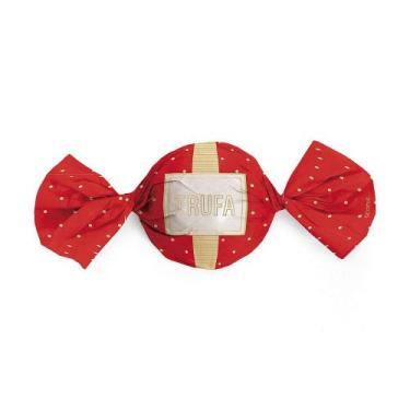 Imagem de Papel Trufa 14,5x15,5cm - Petit Poa Vermelho Ouro - 100 unidades - Cro
