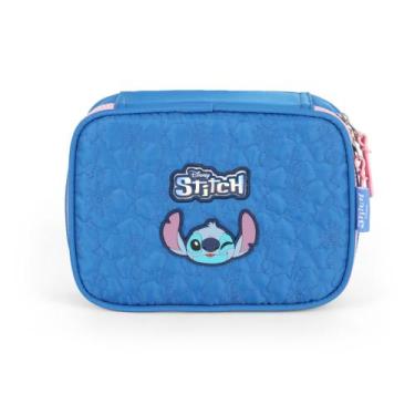 Imagem de Estojo Box Stitch Azul Classic ET47748SC Lançamento 2025 Luxcel