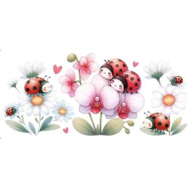 Imagem de Transfer Textil Barra - Flores - Litoarte