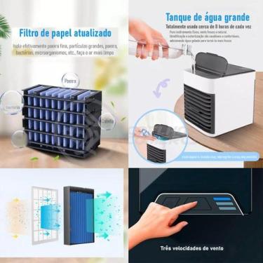 Imagem de Mini Ar Condicionado Portátil Arctic Air Cooler 3 Velocidade - DRAIK