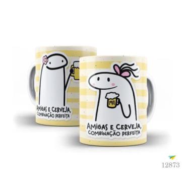 Imagem de Caneca parabéns flork, amigas e cerveja,combinação perfeita - Live