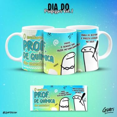Imagem de Caneca flork dia dos professores professor de química - LiveSub