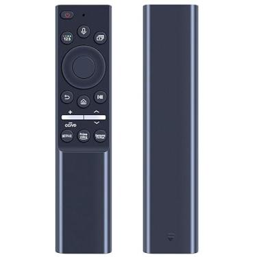 Imagem de Novo controle remoto de substituição por voz BN59-01357A para Samsung Smart The Frame QLED 4K 8K Smart TV Sub TV QLED Series Q60A Q70A Q80A QN85A QN90A QN800A QN900A BN59-01357B BN59-01357C