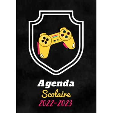 Imagem de Agenda Semainier Année Scolaire 2022-2023: Agenda Scolaire 18 Mois De Juillet 2022 à Décembre 2023, Planificateur, Organiseur, Hebdomadaire 1 Semaine ... Professionnels et Particuliers Format A4