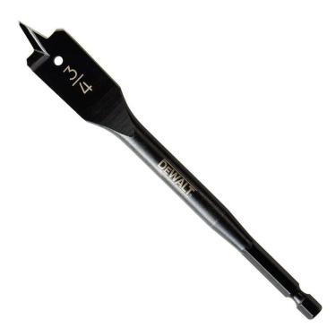 Imagem de Broca Chata Para Madeira 3/4" x 6" DW1578 Y DeWalt - Unica Unico