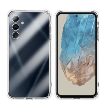 Imagem de Capinha Capa Antiquedas Flexível Compatível com Samsung Galaxy M35 6,6"