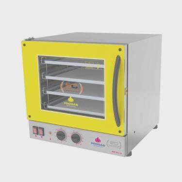 Imagem de Forno Turbo Elétrico Fast Oven Prp-004 G2 Amarelo - Progás 127V