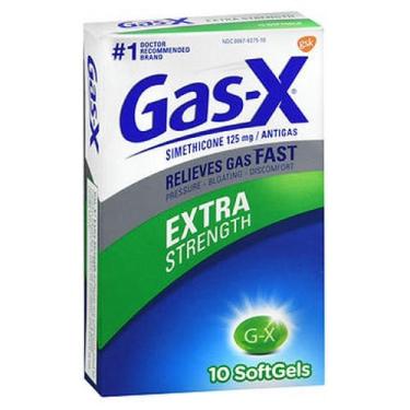 Imagem de Gas-X Softgels Extra Strength 10 cápsulas da Gas-X (pacote com 6)