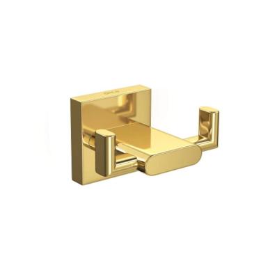 Imagem de Cabide Banheiro Duplo Deca Polo Gold 2062.gl33