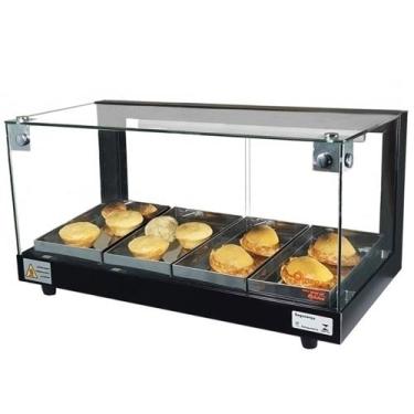 Imagem de B4 - Estufa Beta para salgados 4 bandejas Preta - 127V - Omega