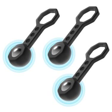 Imagem de Localizador magnético de 3 peças com 12 kg de potência magnética, scanner de parede, ferramenta localizadora de pinos de metal para paredes detectadas e localizadas, para drywall, azulejos de cerâmica