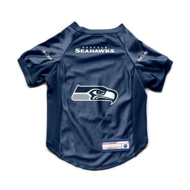 Imagem de Littlearth Seattle Seahawks NFL Stretch Pet Jersey para cães grandes