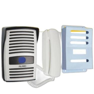 Imagem de Kit Interfone Porteiro Eletrônico Ecp + Capa Aço Proteção
