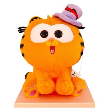 Imagem de Brinquedo de pelúcia Sanmu Cartoon Garfield Cat Gentleman para crianças