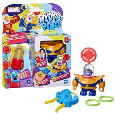 Imagem de Hasbro Hydro Pods Marvel Aqua-Armadura Thanos - brinquedo de batalha Thanos fato Mech