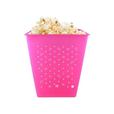 Imagem de Balde de Pipoca 2,6L Rosa Neon Colecao AMOR Cupido - Bb Store