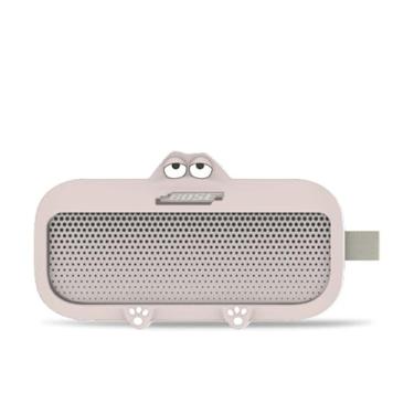 Imagem de Capa para Bose SoundLink Flex (2ª geração), capa protetora de silicone NOUKAJU à prova de quedas, arranhões, à prova de choque, capa protetora para alto-falante Bluetooth portátil Bose SoundLink Flex