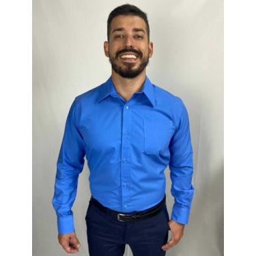 Imagem de Camisa Social Masculina Manga Longa Uniforme Administrativo - Eb Confe