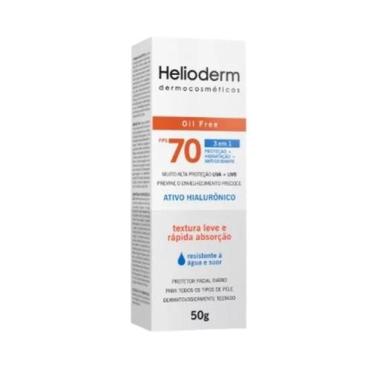 Imagem de Helioderm Facial Fps 70 Oil Free 50g 3 Em 1 - Kley Hertz