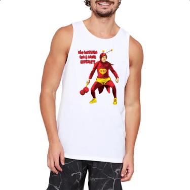 Imagem de Camiseta Regata Chapolin nao contavam com minha astucia - Alearts, G