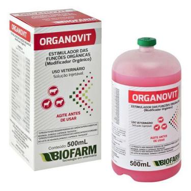 Imagem de Organovit Injetável Biofarm - 500ml