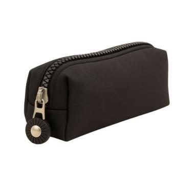 Imagem de Estojo Escolar Bolsinha Necessaire Compacto Reforçada Casual Organizad