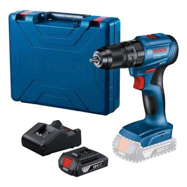 Imagem de Parafusadeira De Impacto Brushless Bosch Gsb 185-Li Cor Azul