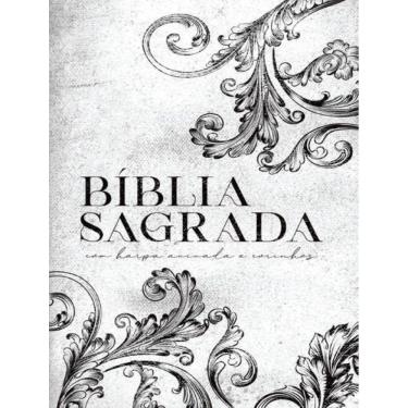Imagem de Biblia Arc Ornamentos Branca - Letra Gigante