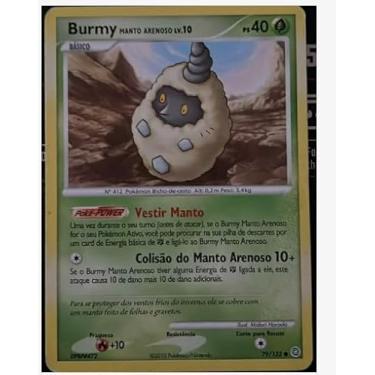Imagem de Carta TCG - Burmy Manto Arenoso (Maravilhas Secretas) - Comum