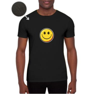 Imagem de Camiseta Dry Fit Preta Manga Curta Natan por  Aí Feliz
