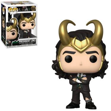 Imagem de Funko Pop Marvel Loki 898 President Loki