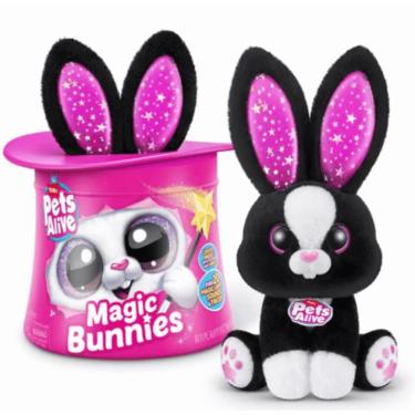 Imagem de Pelúcia Pets Alive Magic Bunnies Preto Candide 1236