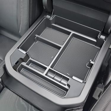 Imagem de ASZSK Para Tahoe/Suburban (Premier/High Country) 2021-2025 e Yukon (Denali/Denali Ultimate) — Serve apenas para console central deslizante elétrico console central bandeja organizadora em materiais