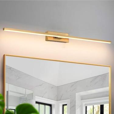 Imagem de Luz de espelho LED banheiro 315° rotação lâmpada de parede ângulo ajustável moderno interior luzes de parede iluminação de imagem metal iluminação de parede para banheiro armário sala de estar