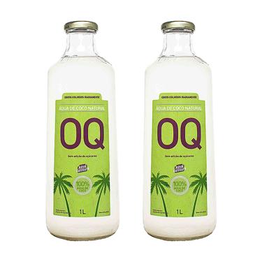 Imagem de Kit 2X: Água de Coco Natural OQ 1L