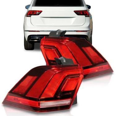 Imagem de Lanterna traseira tiguan 2016 2017 2018 2019 canto com led - DEPO, Esq