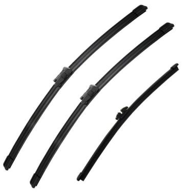 Imagem de Conjunto de escovas de limpeza BMW X5 2007-2013 dianteiro 24 cm e 20 c