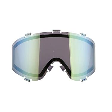 Imagem de Máscara de Paintball JT Spectra Lente de Substituição Térmica de Painel Duplo - Cromada
