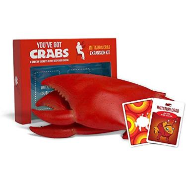 Imagem de You've Got Crabs by Exploding Kittens: Imitation Crab Expansion Pack - Family Friendly Party Games - Card Games for Adults, Teens & Kids