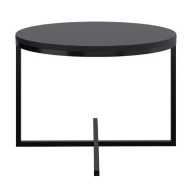 Imagem de Mesa Volpi Baixa Estrutura Preta - Preta