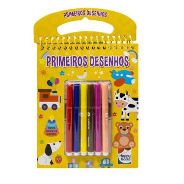 Imagem de Livro - Colorindo por Números: Primeiros Desenhos