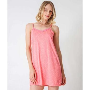 Imagem de Camisola Estampada Alças Finas Marisa-28011, Laranja, G