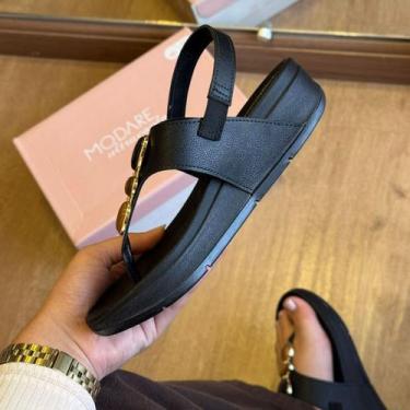 Imagem de sandália modare feminina original, Preto, 37