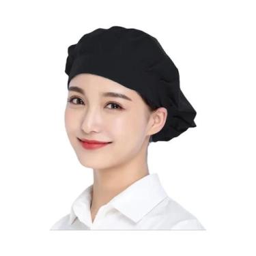 Imagem de Gorro De Chef Ajustável Unissex Para Catering, Cozinha, Serviço De Ali