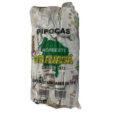 Imagem de Pipoca Gravatá Embalagem com 20 Unidades