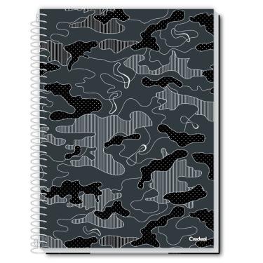 Imagem de Caderno Espiral Capa Dura Universitário 1 Matéria 80 Folhas Connect Credeal Estampa 4