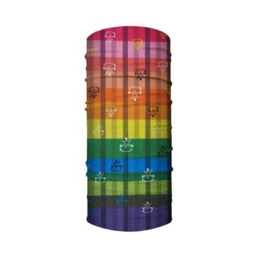 Imagem de Balaclava Geométrica Para Ciclismo À Prova De Vento Para Homens E Mulh